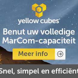 Yellow Cubes Google Ads Display banner